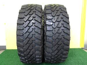 11519 中古 2本 37x12.50R17 LT 124Q 8PR ヨコハマ ジオランダー M/T G003 2022年製 バリ山 イボ付き 37 12.50 17 37-12.50-17 37/12.50/17