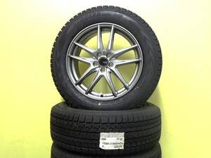 S3741 新品 国産 4本 225/60R17 ヨコハマ アイスガード SUV G075 JP550 7J +48 5H 100 XV GT系 フォレスター SJ アウトバック BR 在庫処分