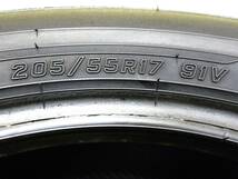 11558 中古 2本 205/55R17 91V ダンロップ エナセーブ RV505 2020年製 205 55 17 205-55-17 205/55/17_画像2