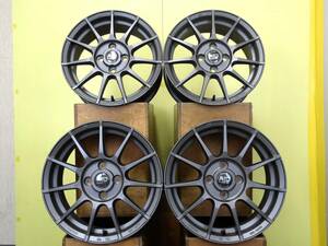 H2245 中古 4本 MSW 85-Ⅱ 15 x 6J +45 4H 100 マットガンメタル ミニ MINI R50 R52 R53 R55 R56 R57 R58 R59