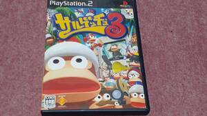 ◎　ＰＳ２　【サルゲッチュ　３】箱/説明書/動作保証付/2枚までクイックポストで送料185円