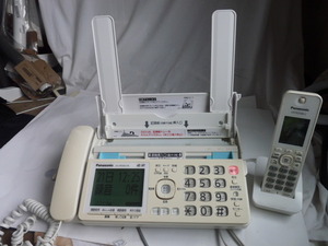 充電池新品◆Panasonic/パナソニック おたっくす 子機つきデジタルコードレスFAX　KX-PD503DL 