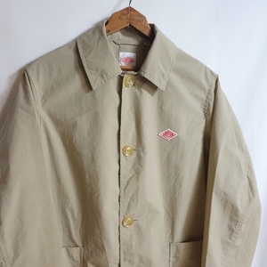 【20SS DANTON NYLON TAFFETA COAT ナイロンタフタコート JD-8037 NTF 36（M）】ダントン フレンチ ワークコート