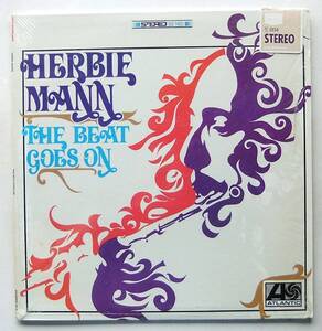 ◆ HERBIE MANN / The Beat Goes On ◆ Atlantic SD-1483 (green/blue) ◆