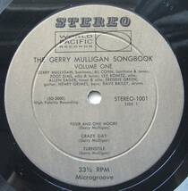 ◆ The GERRY MULLIGAN Song Book, Vol.1 ◆ World Pacific STEREO-1001 (gold:dg) ◆_画像3