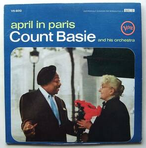 ◆ COUNT BASIE / April in Paris ◆ Verve V6-8012 (MGM) ◆ V