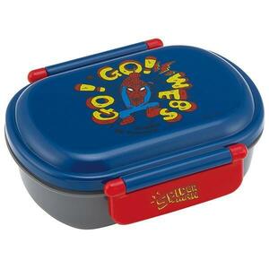 スパイダーマン 弁当箱 ランチボックス 360ml 小判 抗菌 食洗機対応 SPIDER-MANPOP COMICS 子供 子ども キッズ キャラク