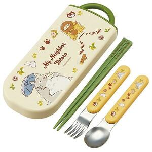  Tonari no Totoro раздвижной комплект вилки, ложки, палочек .. данный для ножи антибактериальный посудомоечная машина соответствует кошка автобус ребенок ребенок Kids герой ske-ta-