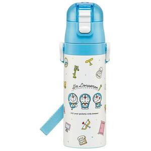 ドラえもん 水筒 ステンレスボトル 470ml 超軽量 ワンプッシュ I'm Doraemon ラインデザイン 子供 子ども キッズ キャラクター