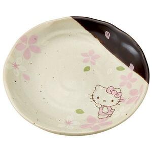  Hello Kitty маленькая тарелка Mino . Sakura ske-ta-