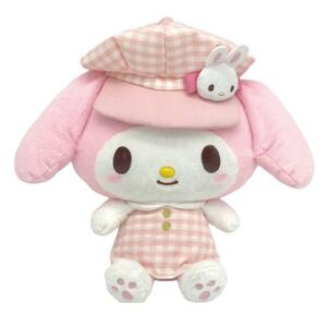 Моя мелодия плюш м размер Gingham Casette Sanrio персонаж