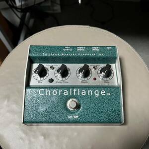 Fulltone USA CF-1 Choralflange effector stereo Chorus flanger America made electric guitar electric bass 