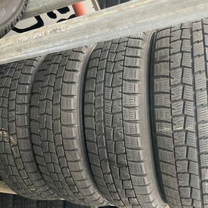 ☆送料無料☆ 155/65R14 ダンロップ WINTER MAXX 01 中古スタッドレスタイヤ４本セット　　2014年製　訳品