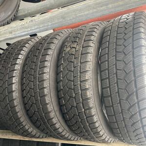 155/65R14 ハイフライ WIN-TURI 212 中古スタッドレスタイヤ４本セット　2021年製 送料無料