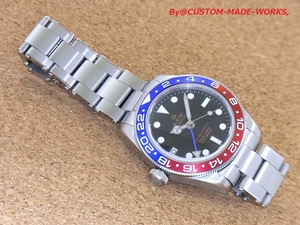 @2024年新春のお年玉として￥1円スタート！@NEW RXW UTC MASTERⅡ／BLUE&RED PEPSI-BEZEL LEFTY GMT！