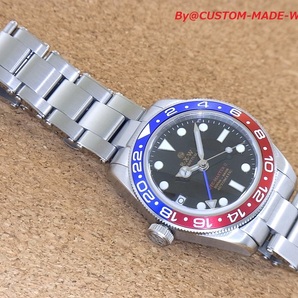 ☆PROTO-TYPE！RXW UTC-MASTERⅡ GMT／BLUE&RED PEPSI-BEZEL LEFTY！の画像5