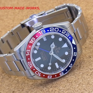 ☆PROTO-TYPE！RXW UTC-MASTERⅡ GMT／BLUE&RED PEPSI-BEZEL LEFTY！の画像3