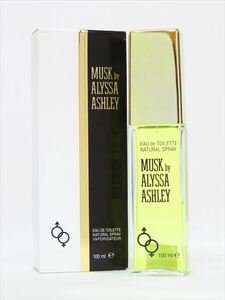 ◆◇ALYSSA ASHLEY アリサ アシュレイ ムスク オードトワレ(EDT) 100ml 未使用品◇◆