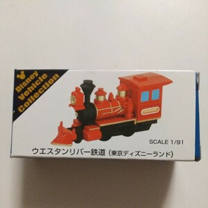 【未使用】トミー トミカDisney Vehicle Collection 東京ディズニーランド ウエスタンリバー鉄道 (コロラド号・赤) ディズニー