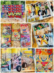 90' 週刊少年ジャンプ5冊セット◇16.31.35.48号◆ビンテージWEEKLY JUMP◇昭和レトロ◇ドラゴンボール鳥山明ポスター◆スラムダンク◆美品