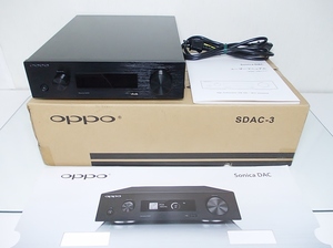 OPPO　Sonica DAC　D/Aコンバーター・プリアンプ　オッポ　SDAC-3