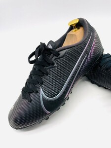 衝撃プライス！『最強の1足！』【NIKE ナイキ/ヴェイパー 13 アカデミー TF】高級サッカートレーニングシューズ！ブラック/jp25.5cm！1.18