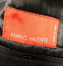 衝撃プライス！『イタリア製入手困難希少モデル』【MARIO VALENTE】高級ハーフコート！メンズアウター【ブラック】S22_画像3