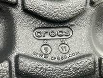 未使用♪ crocs クロックス Offroad Sport Clog オフロード スポーツ クロッグ Black / Graphite ブラック 27cm _画像6