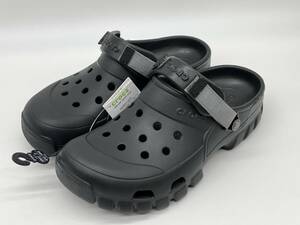 未使用♪ crocs クロックス Offroad Sport Clog オフロード スポーツ クロッグ Black / Graphite ブラック 27cm 