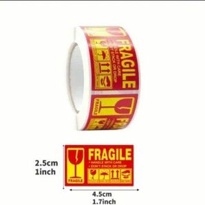 ケアシール　FRAGILE　60片