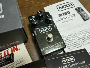 MXR エフェクター carbon copy analog delay M169 新品同様中古美品