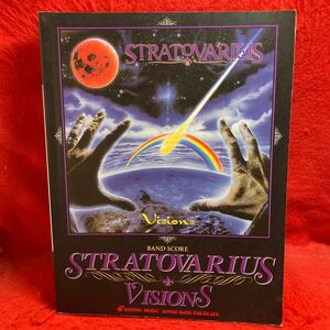 ▼STRATOVARIUS ストラトヴァリウス VISIONS ヴィジョンズ 洋楽 BAND SCORE バンド・スコア 楽譜 LEGIONS PARADISE COMING HOME 全10曲掲載