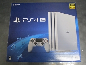 ■【簡易動作確認済】PlayStation 4 Pro グレイシャー・ホワイト 1TB CUH-7200BB02【難有】