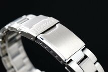 1円～ 1スタ セイコー 正規品 海外モデル SEIKO 逆輸入 ワインレッド 新品 1/20秒 高速クロノグラフ 腕時計 メンズ激レア入手困難 50m防水_画像4