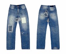 1円～ 1スタ 【W34】新品正規品/キムタク愛用LEVI'S VINTAGE CLOTHING リーバイス LVC 青山100本モデル66501/66年再現復刻村正洋装MURAMASA_画像4