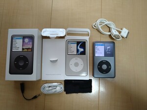 Apple iPod Classic 160GB MC297J/A　ブラック　付属品全て有り　