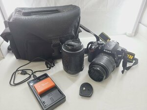 Nikon ニコン D3200 デジタル一眼カメラ DX AF-S 55-200mm レンズ バッグ セット 動作OK