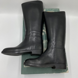 ko0125/02/78 1円～ 廃版希少 エーグル AIGLE レインブーツ ECUYER XL JP NOIR エクイヤー ブラック 約24cm目安 EUR38 UK5 86519-29075