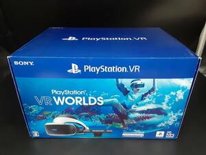 ta0115/10/24 中古品 動作確認済 PS4ハード PlayStation VR本体 PlayStation VR WORLDS 特典封入版 ソニー