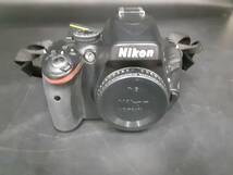 ta0130/04/52 ジャンク 動作確認済 デジタル一眼レフカメラ Nikon D5100 本体のみ_画像1