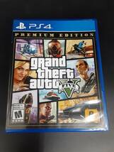 ta0108/14/21 中古品 動作確認済 PS4 GRAND THEFT AUTO V PREMIUM EDITION US_画像1