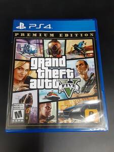 ta0108/14/21 中古品 動作確認済 PS4 GRAND THEFT AUTO V PREMIUM EDITION US