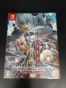 ta0120/15/20 未開封 ニンテンドースイッチソフト .hack//G.U. Last Recode Begins Edition バンダイナムコエンターテインメント