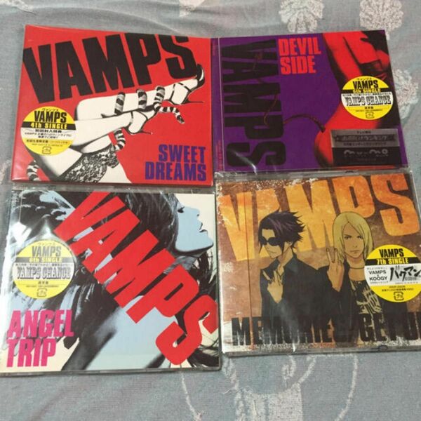 VAMPS CD4枚＋ポストカード・シール付き