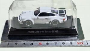 京商 1/64 ポルシェ 911ターボ （930）白 ホワイト サークルKサンクス PORSCHE ミニカーコレクション6 911 Turbo Whiteパッケージ無し