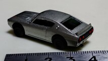 送料１２０円〜京商1:100　ニッサン スカイライン　ＧＴ−Ｒ KPGC110 シルバー　 1/100　日産　124459327_画像9