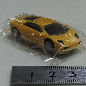 送料120円〜 京商 1:100 ランボルギーニミニカー ムルシエラゴ イエロー 1/100  サークルＫサンクス 942243851の画像7