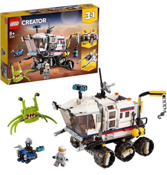 【新品】廃盤品 レゴ(LEGO) クリエイター 月面探査車 31107