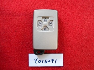 【クリックポスト】H21年 ANH20 ヴェルファイア 4ボタン スマートキー 16291