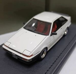 1/43スケール トヨタAE86 2ドアスポーツカーモデル